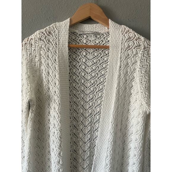 Trina Turk Crochet Long Cardigan‎ - Picture 5 of 7